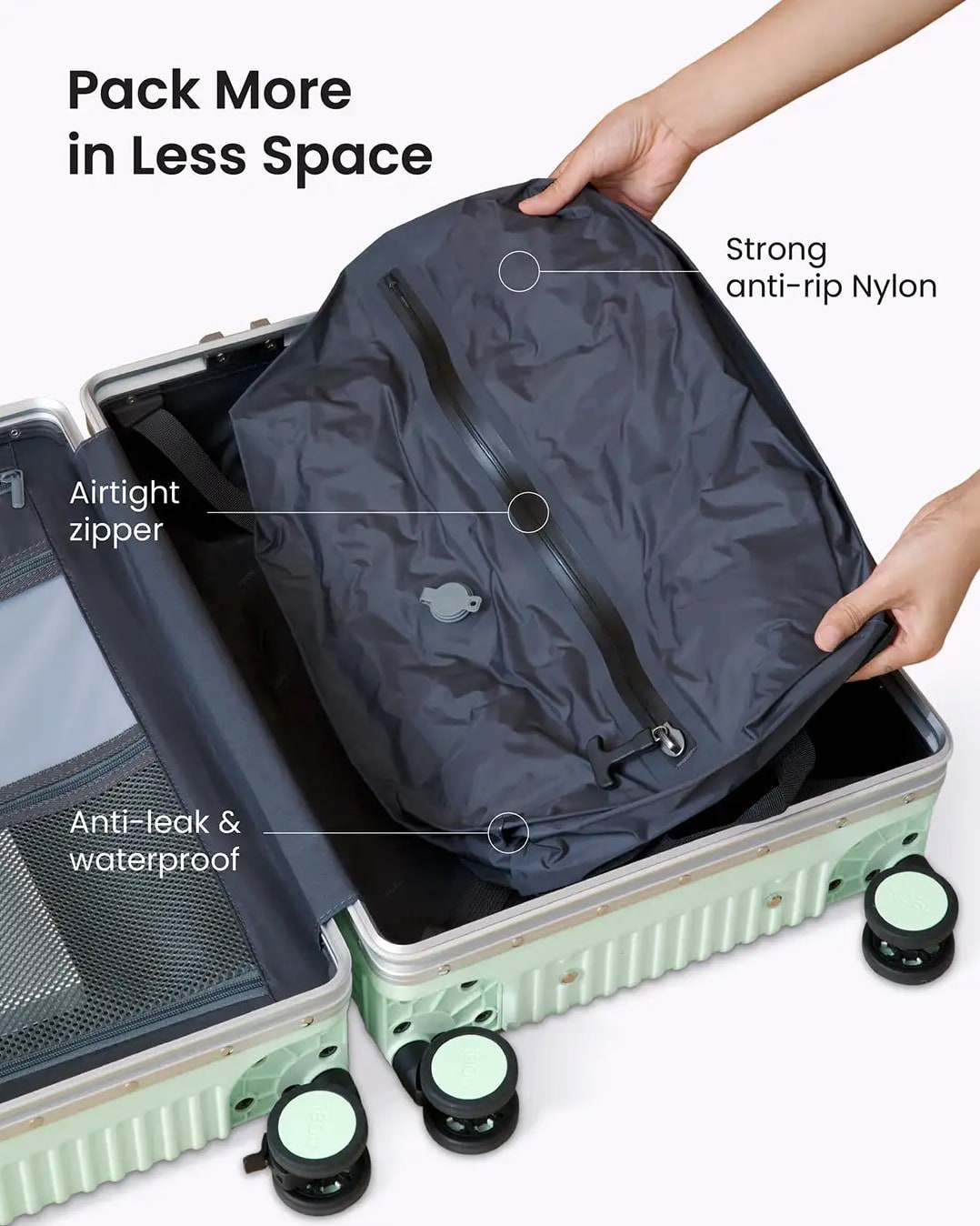 Vacuum Travel Compression Set